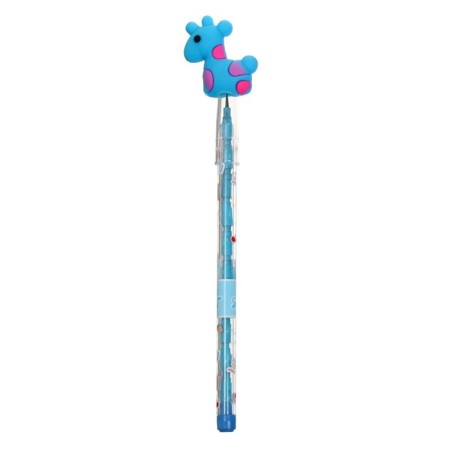 Pencil Sectional-Prikol "Giraffe", Blue