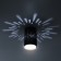 Lamp OL11 LD GX53 BK black, backlight 1 w 1x15W 8x8x12 cm