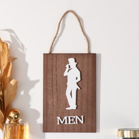 Panel decorative pointer MDF "Men" 1x12x18 cm