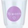 A set of plastic glasses for champagne compliments, 200 ml