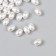 Beads for creativity plastic "Encetic pearls oval" set 40 pcs 0.7x0.5 cm