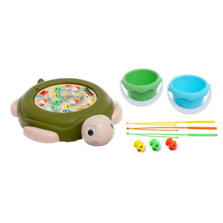 Fishing "Turtles", 12 fish, Mix colors-9