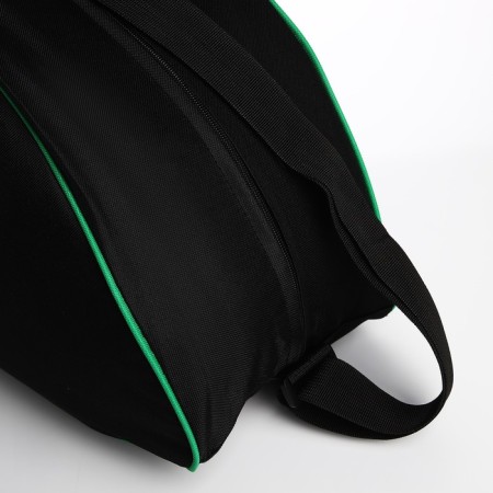Bag for roller skates, 40x32x20 cm, black with green-4