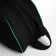 Bag for roller skates, 40x32x20 cm, black with green