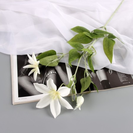Artificial flowers "Jasmine Home" 60 cm, white