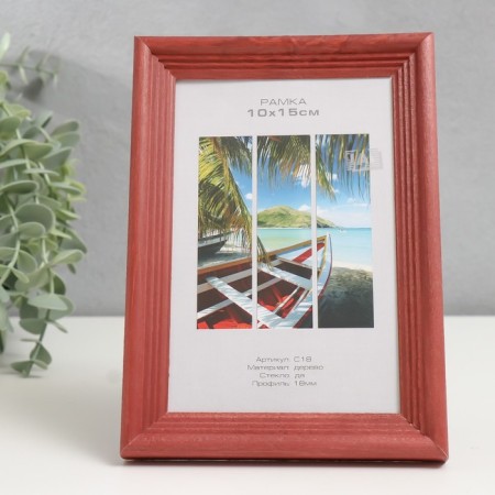 Photo frame tree "Image Art" C18 10x15 cm, (plastic screen), red tree