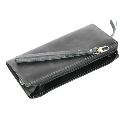 Clutch, lightning department, wrist strap, black color-2