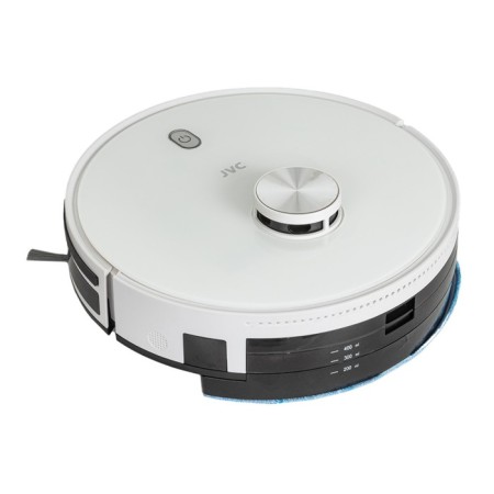 JVC JH-VR520, 24 W Robot Drywords, dry and wet cleaning, 0.6/0.4 l, white-7