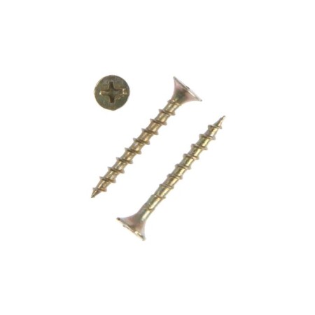 Self -cutting 3.5x32 mm tundra Premium, hide, large threads, pH slings, yellow zinc, 1 kg