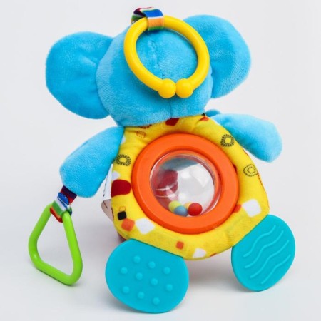 Suspension - Tiger rattle, with a teething, on a crib, stroller, crumb I-8