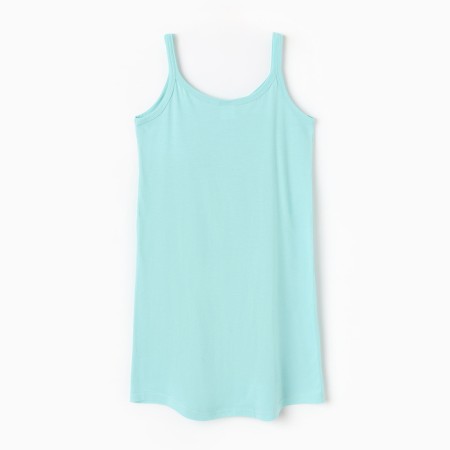 Night shirt female "cats", blue color, size 46-3