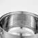 Stainless steel pan “Grette”, 3.2 l, d = 20 cm, with a lid, the capsule, induction
