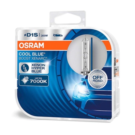 Xenon lamp OSRAM, D1S, 85V-35 W, 4300K, XenARC Cool Blue Boost, set 2 pcs-1
