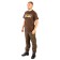 Pride Living Nature T-shirt, cotton, dark brown, rr l l