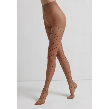 Women's tights Fantasy Pois, size 4, Bronz color