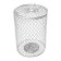 Metal, galvanized feeder, 1 liter