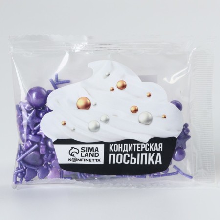 Sprinking Figure Figure "Stars": Violet, 25 g.-3