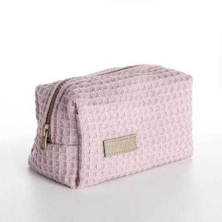 TEXTURA lightning cosmetic bag, pink color-1