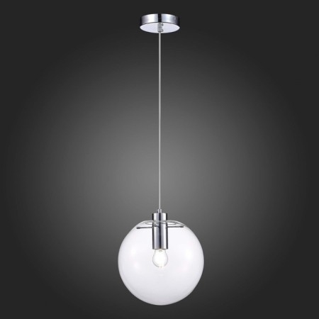 STL LUCE Sus. SL1056.113.01. Noor. 1x60 W, E27, 25x25x160 cm, chromium color-2