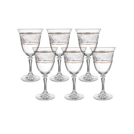 A set of glasses for red wine Branta, Panto, 2 Platinum layers, 290 ml X 6 pcs.-1