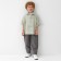 Board for the boy KAFTAN LINEN, p. 32 (110-116), green