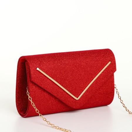 Female bag on a magnet, red color-2