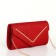 Female bag on a magnet, red color
