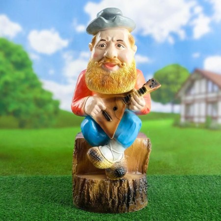 Garden figure "A man with a balalaika" 65x28x33cm mix-3