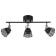Sports light jack 3x5W LED 3000K 690LM Black 48x21x14 cm