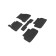 Rubber rugs with a high side for BMW 5 Ser, (G-30), XDRive, 2016-N.V.