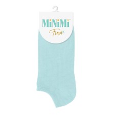 Women's socks shortened Mini Fresh, size 35-38, Azzurro color