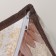 Organizer for storing linen of the Astra, 7 cells, 34 × 30.5 × 10 cm, brown color