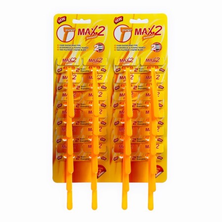 Set of disposable razor 24 pcs 2 blades