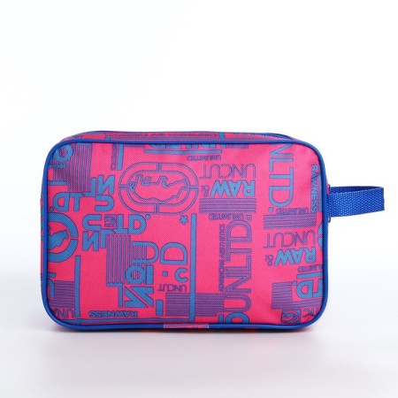 Lightning cosmetic bag, pink color-1