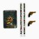Gift set "Day of Real Heroes", eraser 2 pcs, notebook, pencils 2pcs