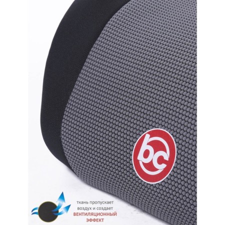 Car Seat children's booster Delphi, group 3, 22-36 kg, (6-12 years old) Black-4