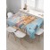 Tables on the table "Venice under the sunset sky", rectangular, Saten, size 120x145 cm