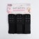 Brutter's fastener for a bra, 3 rows 2 hooks, 3.2 × 10.5 cm, 5 pcs, black color