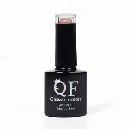 Gel nail polish, Classic Colors, 3 phase, 8ml, Led/UV, dark beige color (77)-7