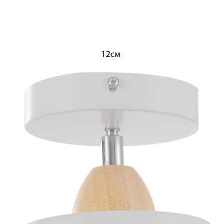 SPOT "AIVARS" E27 40W white 13x13x18 cm-4