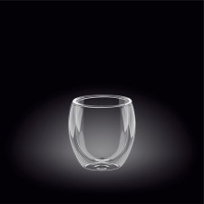A glass with double walls Wilmax England, 150 ml