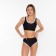 Separate swimsuit, black color, size 48