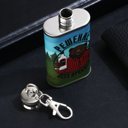 Flask "Solving all problems", 60 ml-2