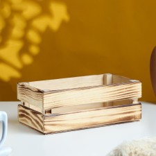Wooden Kashpo 24.5 × 13.5 × 9 cm 