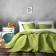 Set "Ibiza": a bedspread 160 x 220 cm, pillowcases 40 x 40 cm - 2 pcs, green