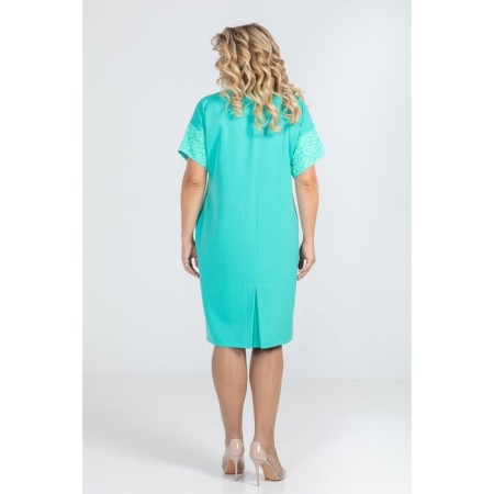 Women's dress, size 54, the color is light green-4