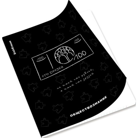 A set of subject notebooks 48 sheets, 12 pieces, Erichkrause "Ves in the root", plastic cover silk-screen covers, Blok Offset 100%, information block-3