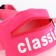 Bag for the belt Classik, 17*6*10, lightning departure, lining 10cm sling, pink