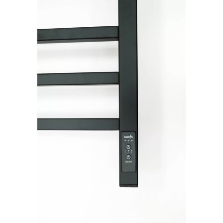Electric towel Grois Alex, 300x800 mm, 8 crossbars, lower, black-4