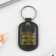 Kezzle keychain to the leatherette "Best in everything", 4 x 9 cm